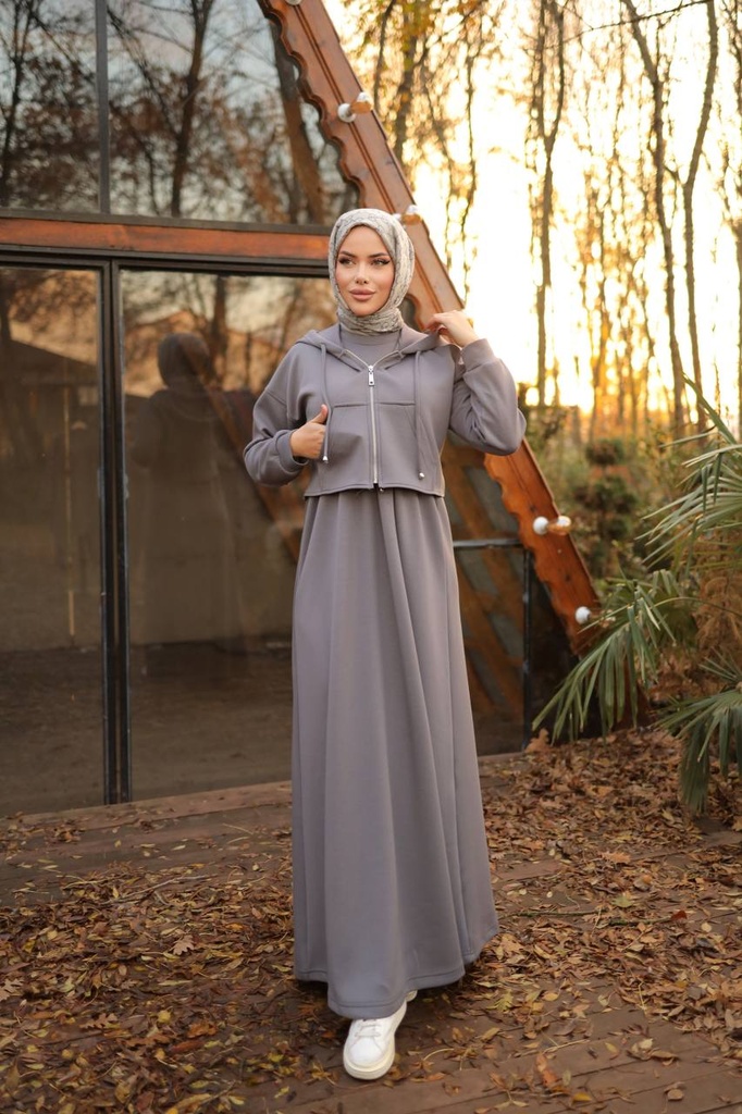 Long Dress Gray