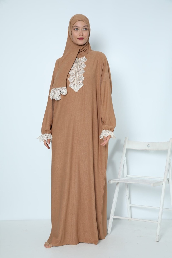 Women's  Prayer Set Beige