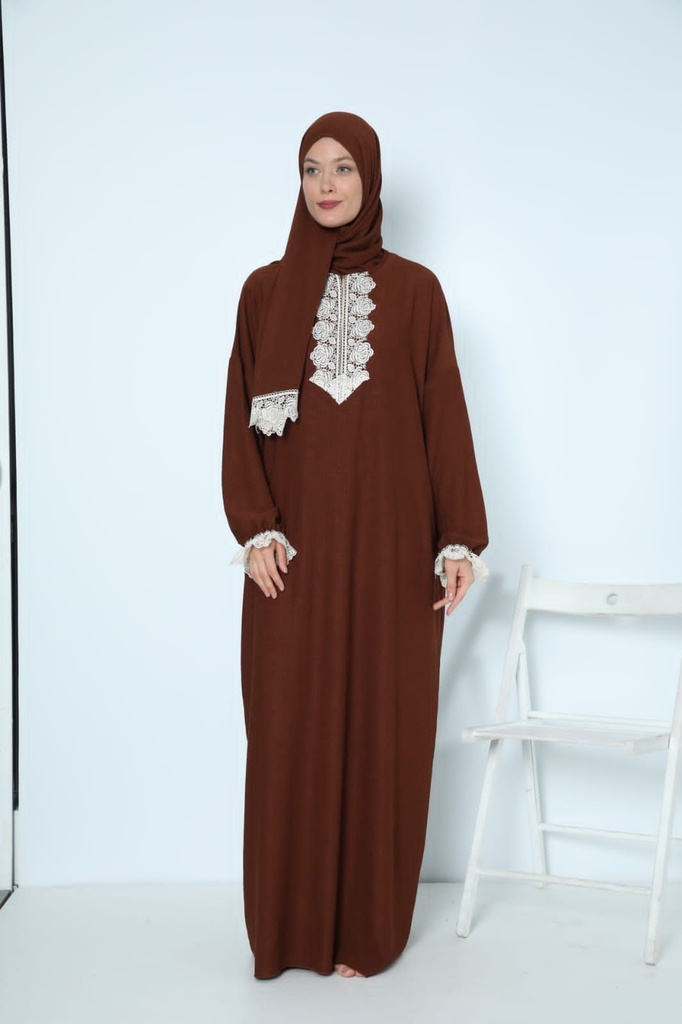 Women's Prayer Clothes Brown