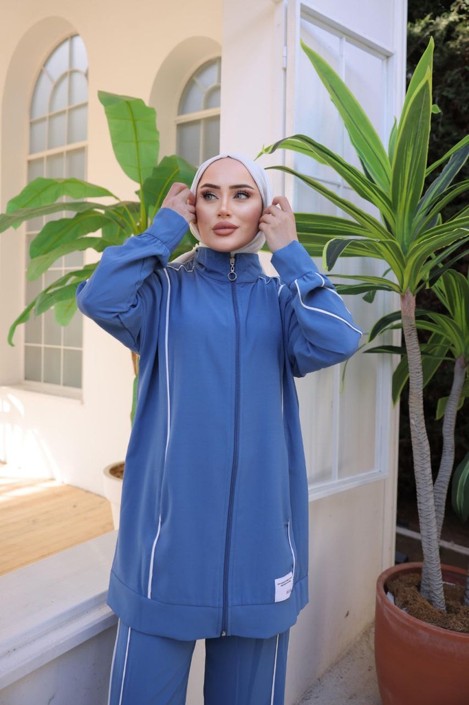 Tracksuit Set Cotton BLUE