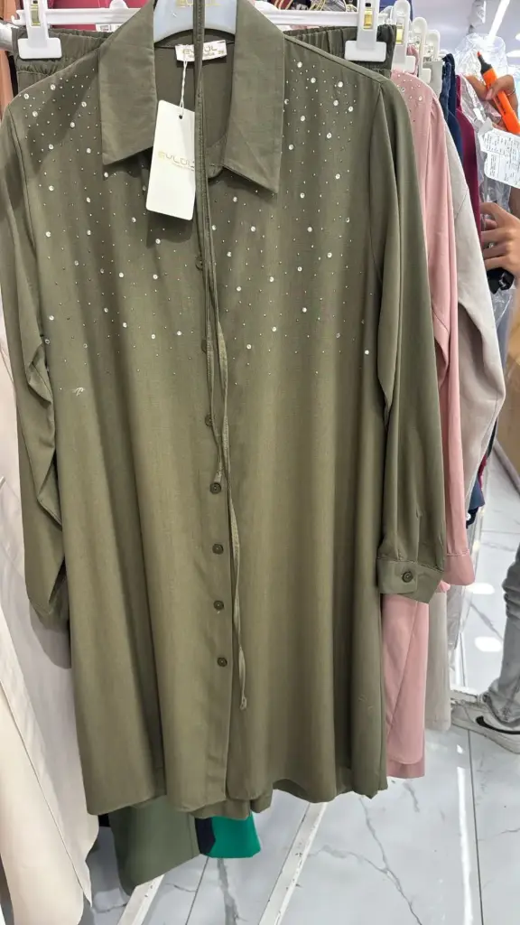 Set Two Pieces Oily طقم محجبات قطعتين 