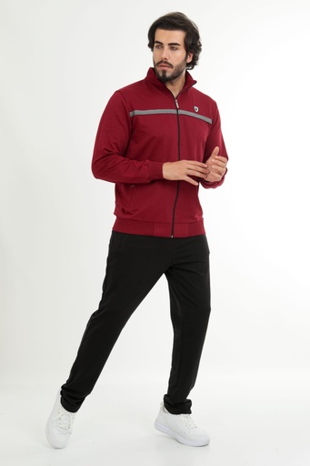 Men Sports Pajamas Dark Red 