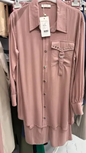 Set Two Pieces Pink طقم محجبات قطعتين 