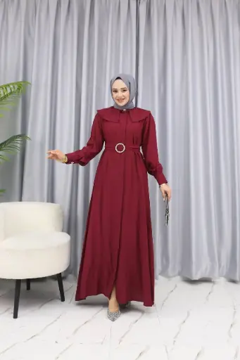 Long Dress D-Red